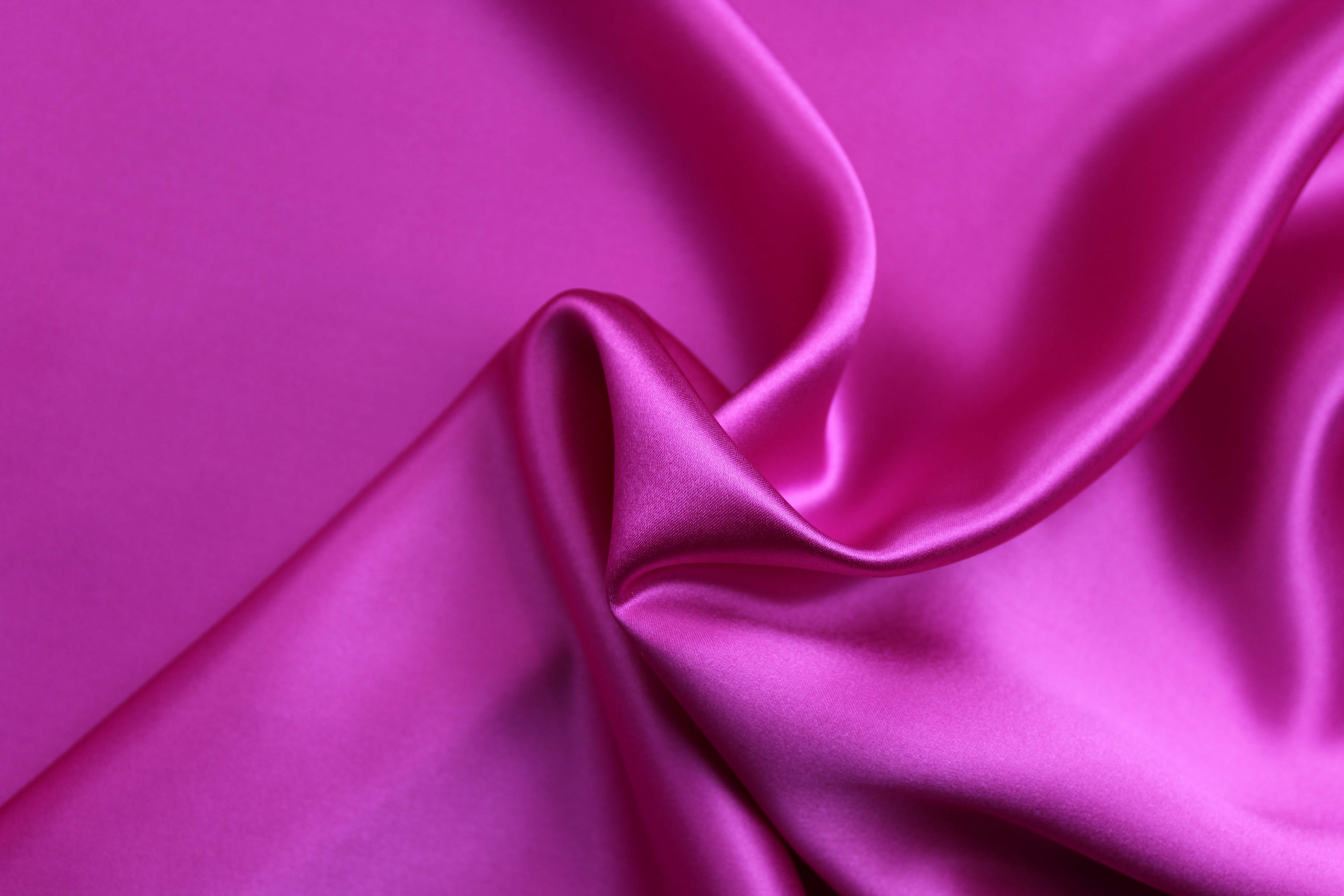 SILK SATIN - CERISE